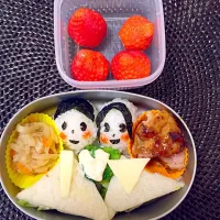 Snapdishの料理写真:ひな祭り弁当♡|たまちゃんさん