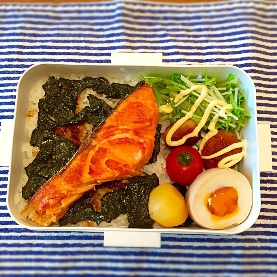 今日の旦那さまお弁当(◍•ᴗ•◍)|あさこさん