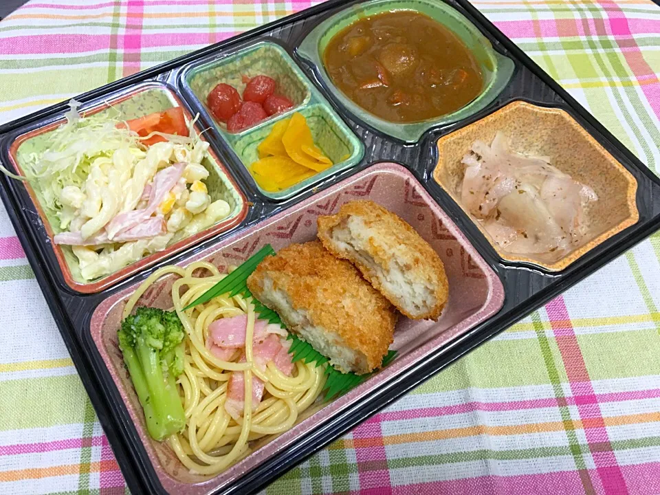 シーフードカレー 日替わり弁当 豊川市宅配|Naokazu Kuritaさん