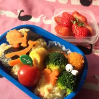 Snapdishの料理写真:6歳のお弁当（動物園に遠足）|maiさん