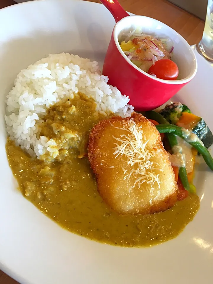 Snapdishの料理写真:野菜カレー菜園風プレートランチ|まーやさん