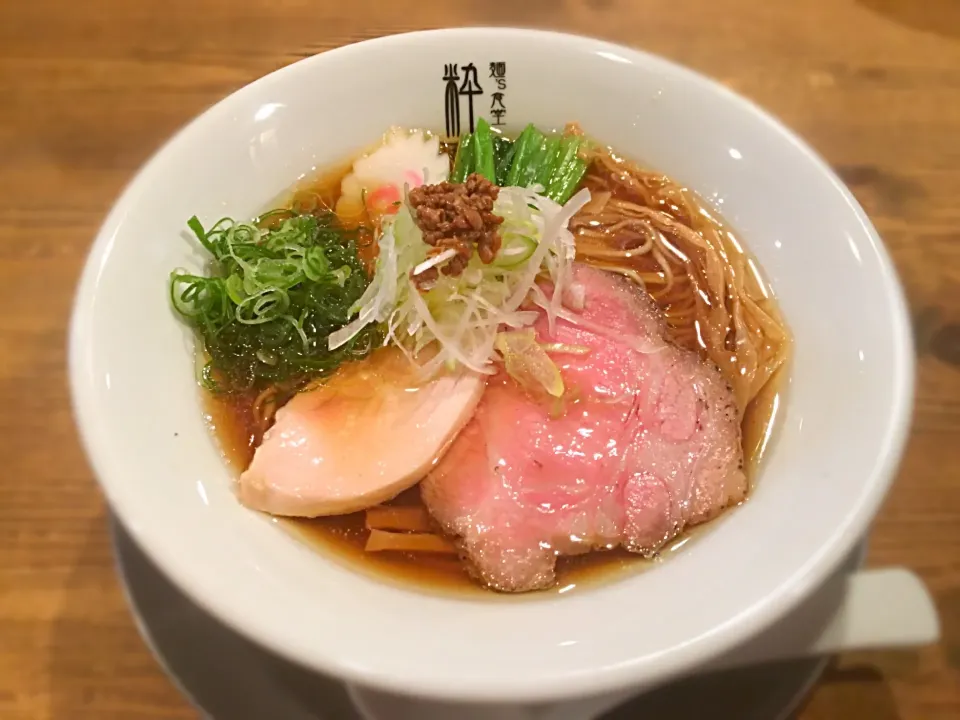 琥珀らぁ麺・醤油|麺's食堂粋蓮さん