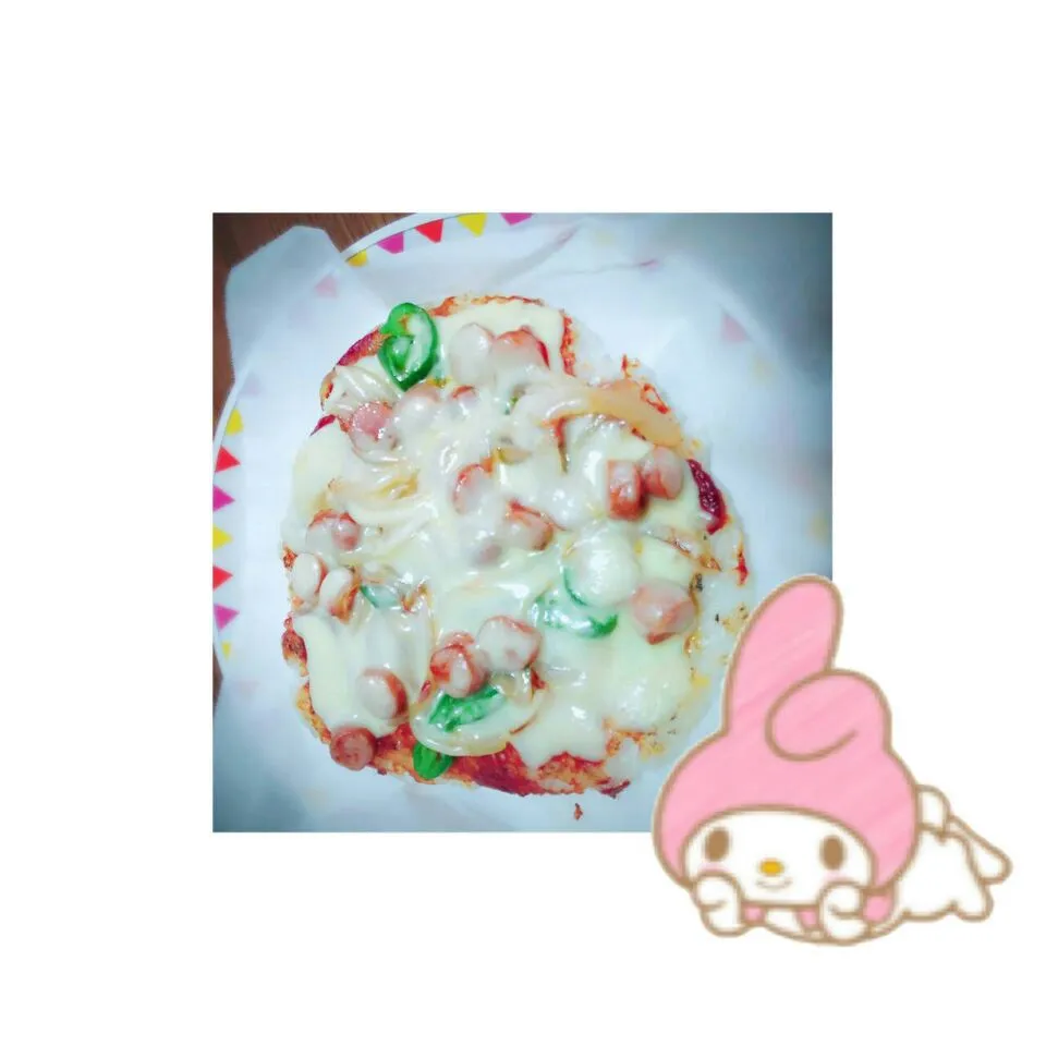 ご飯ピザ🍕💓|❁はな❁さん