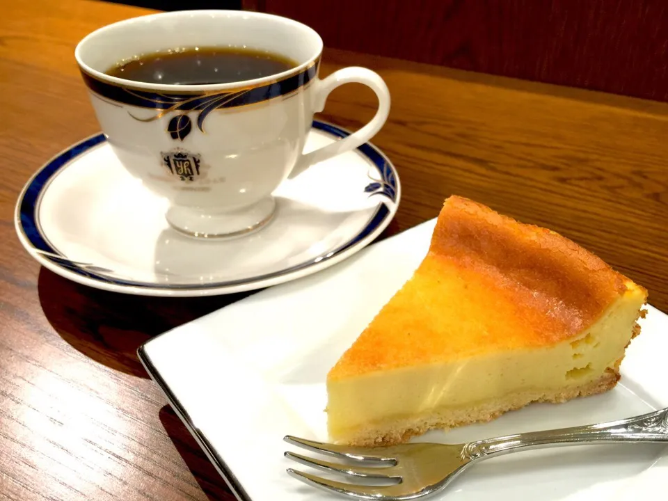 松崎珈琲 ニカラグアとチーズケーキ|ddr3rdmixさん