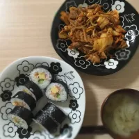 恵方巻き 豚キムチ|飯塚香織さん