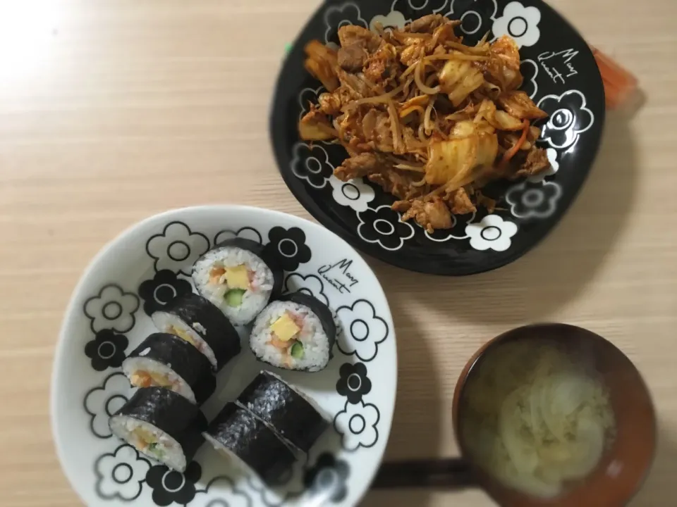 恵方巻き 豚キムチ|飯塚香織さん