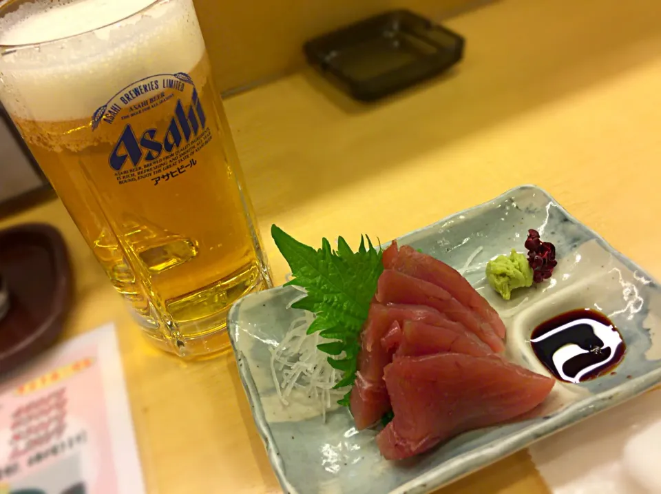 鰹のお造り 270円、生🍺280円w|Kojiさん