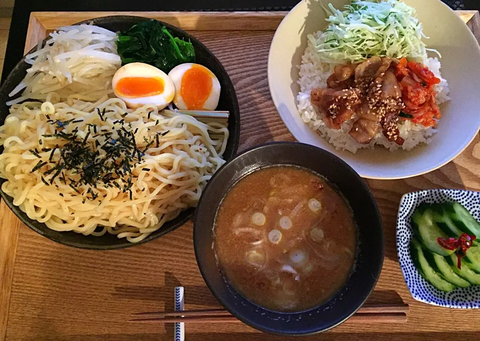 つけ麺
豚の焼き肉丼
きゅうりの浅漬け|ayumiさん