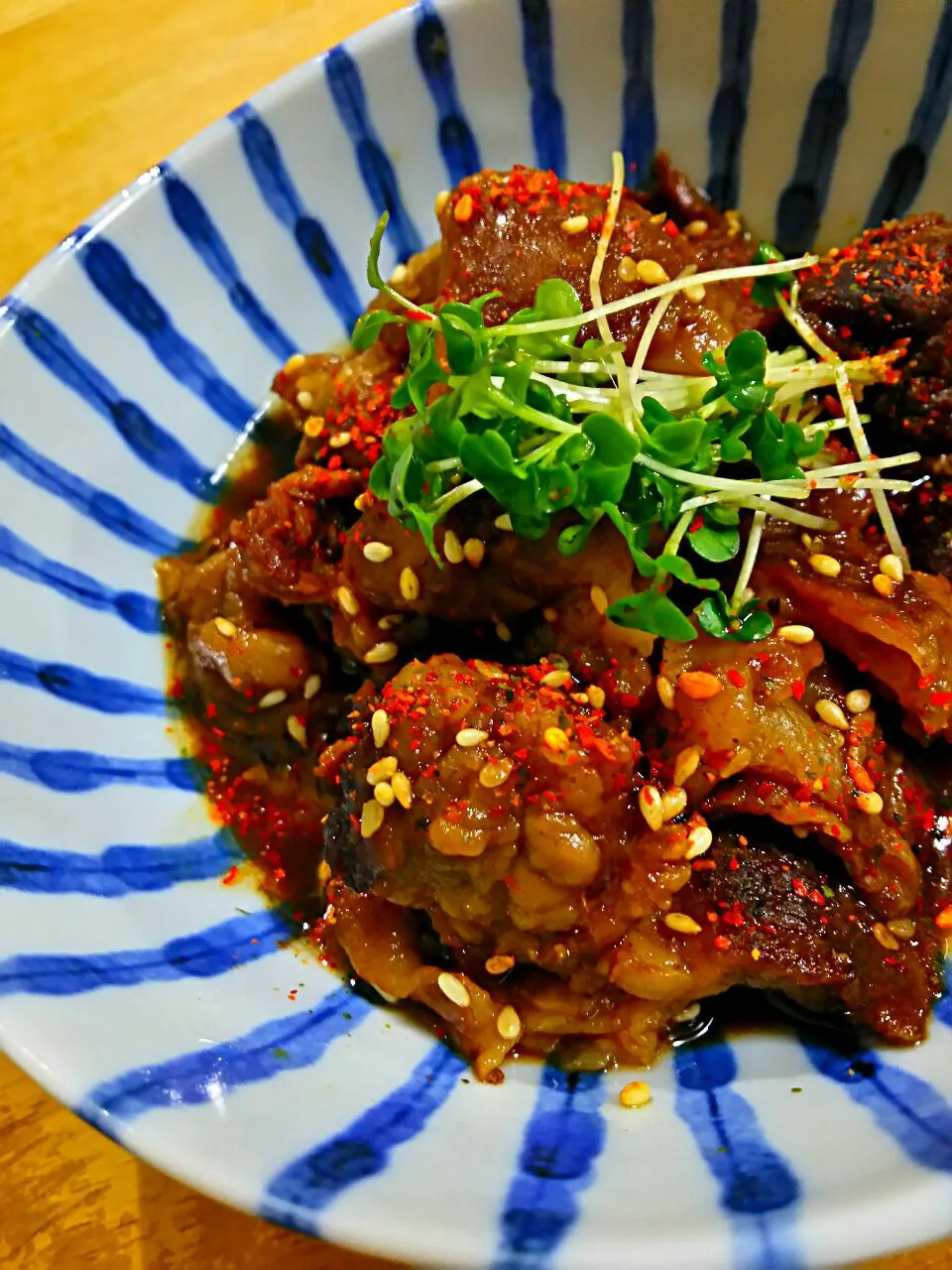 牛すじの味噌煮込み|徳之島トトロンヌさん