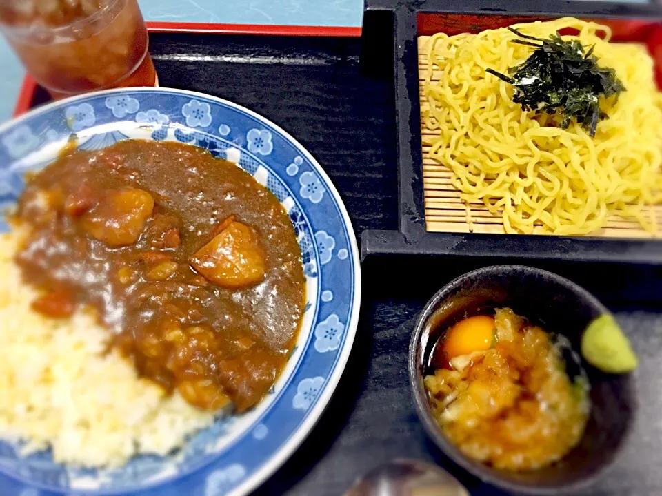 ☆今日の賄い☆ 3/5
ざるラーメン&カレーライス|mamiさん