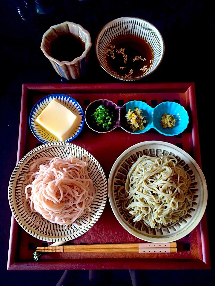 さくら蕎麦&わさび蕎麦御膳♪|Nonさん