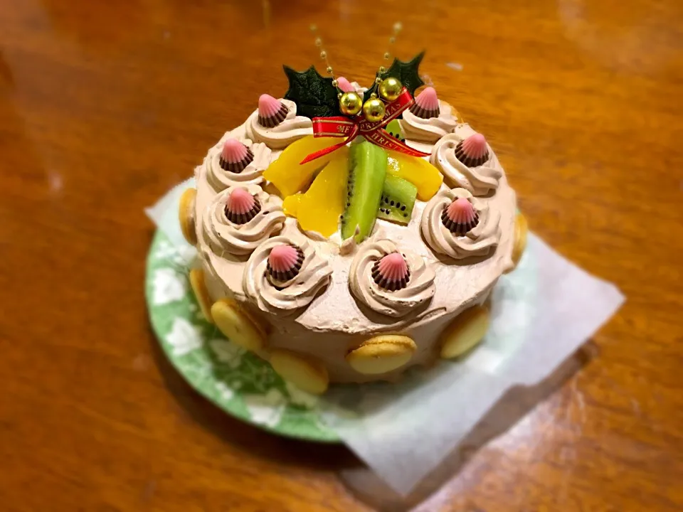 旦那さん誕生日おめでとうケーキ|あきとんとんさん