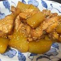 手羽元甘辛煮♡