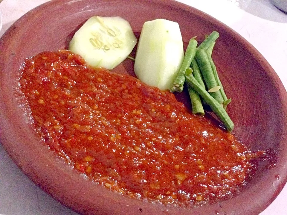 Sambel Trasi|Bambang Budiono Tjioさん