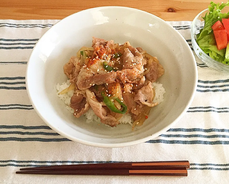 豚丼|CHAAAKIさん