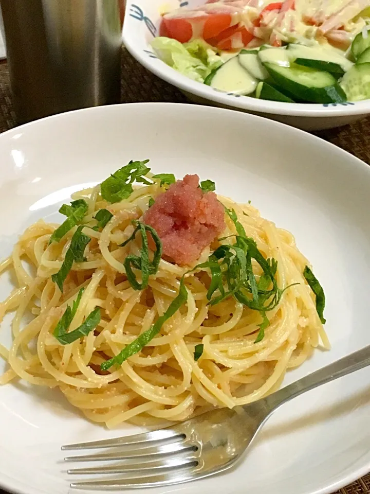 明太子スパゲティ|しげさんさん