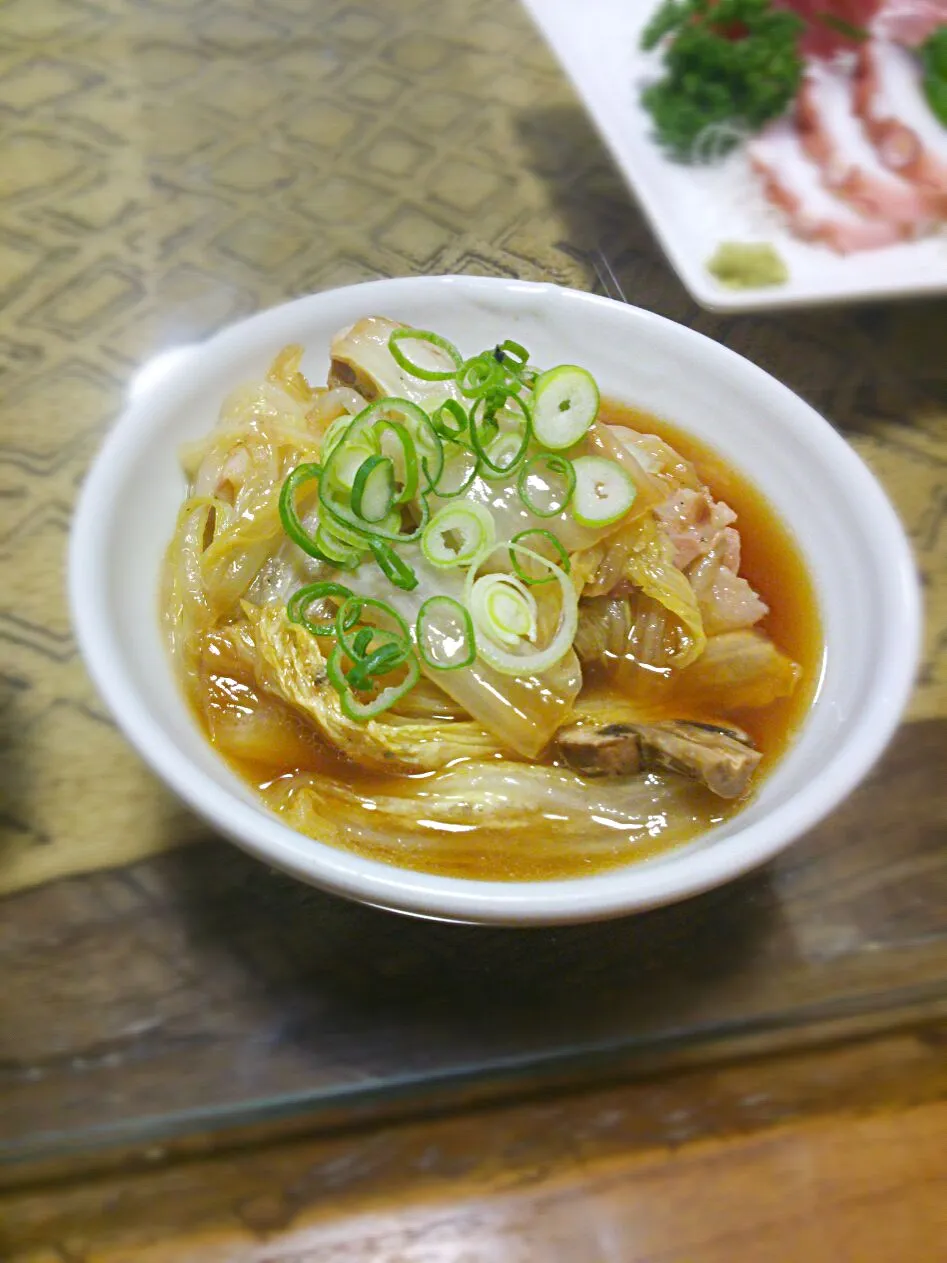 白菜と豚バラの重ね煮|よちやまさん