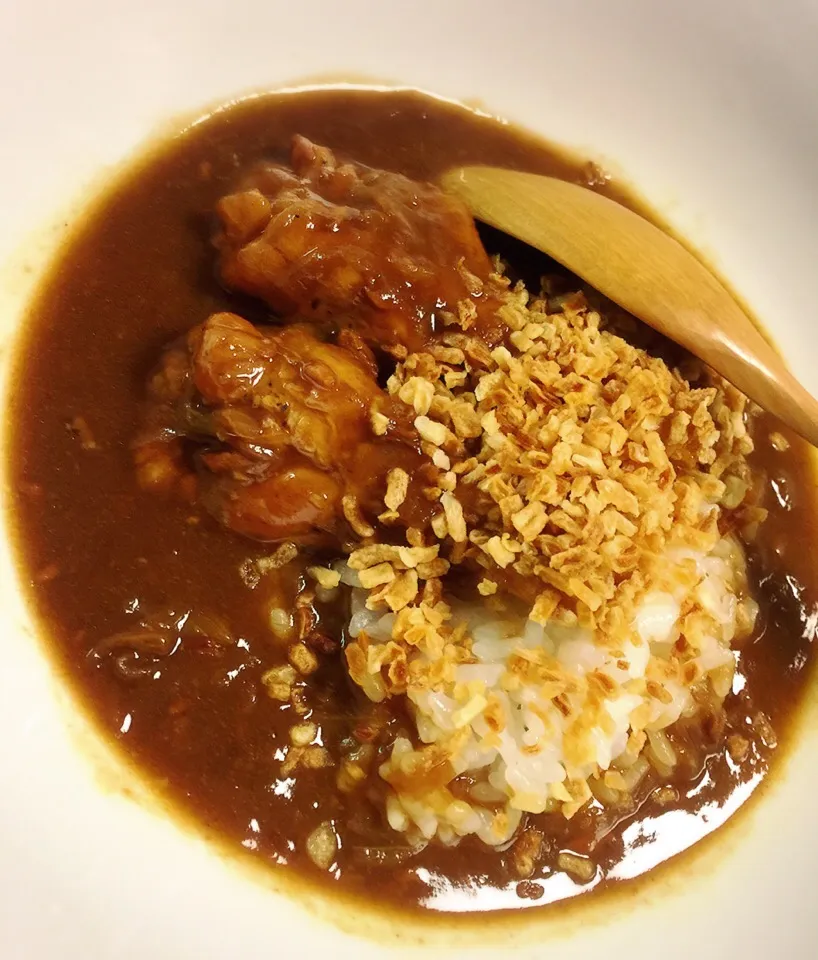 欧風骨付きチキンカレー|シェフが本業になりました^_^毎日が新鮮ですヽ(´▽｀)/さん