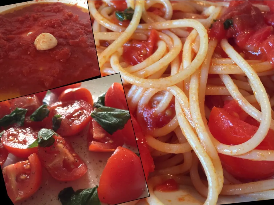 Spaghetti #barilla al pomodoro pepe basilico

#cucina #ricette|matteo pisanoさん