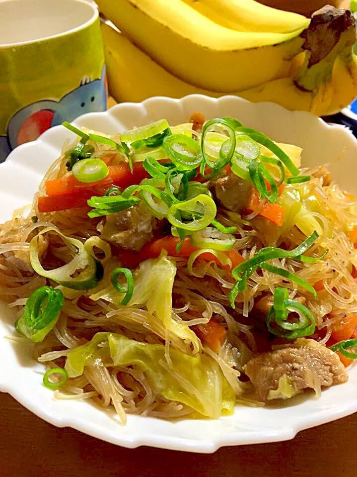 Bihon Guisado: a well-loved Filipino dish #FilipinoFood #Yummy #food #foodporn #foodphotography|Melba Teresa J. Faustino-Villanuevaさん