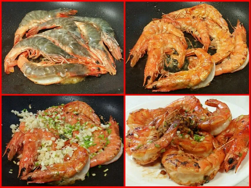 stir-fried prawn|steven z.y.さん