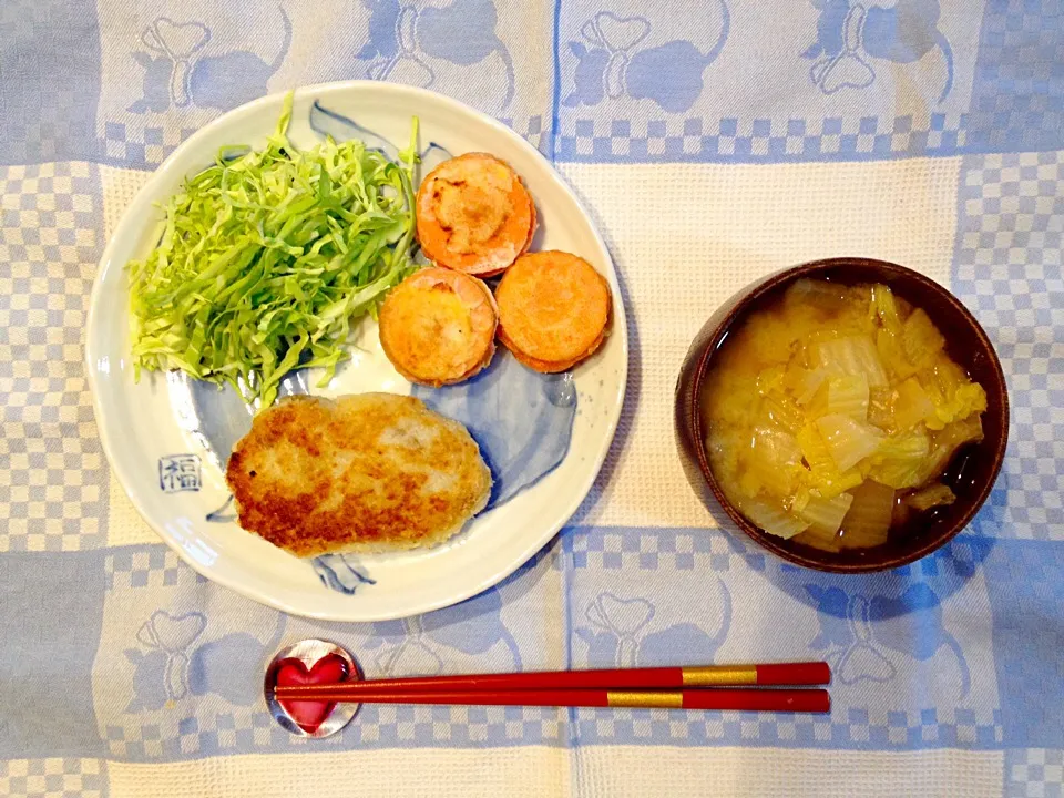 ベジ料理♡マッシュ長芋フライのご飯|みよさん