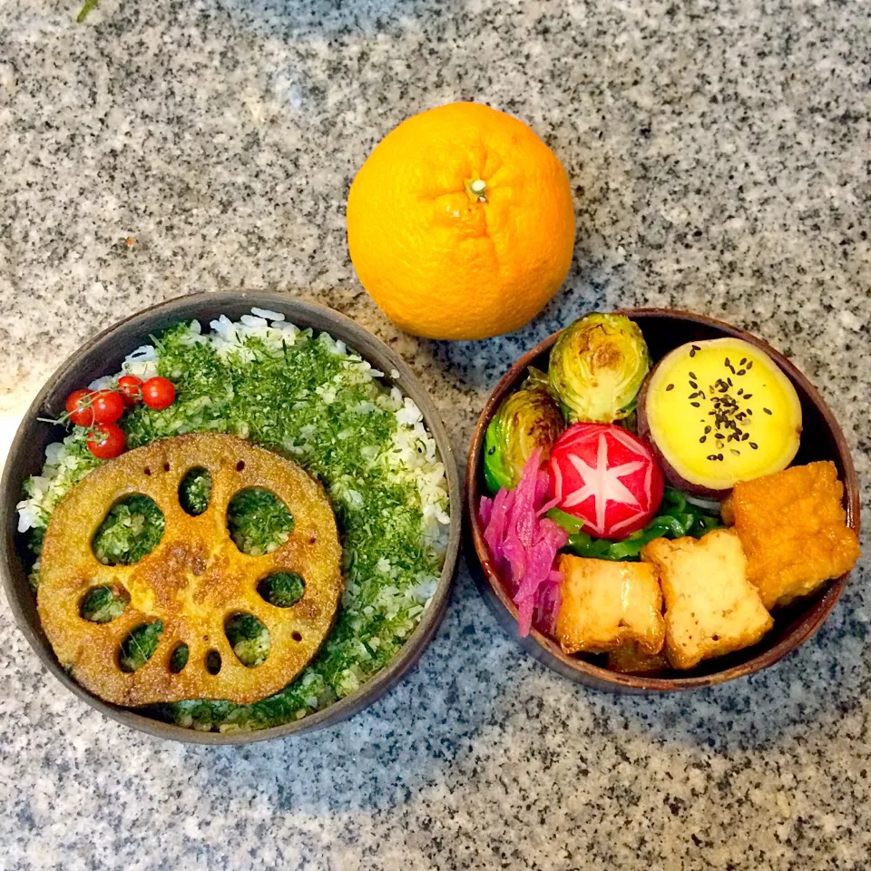 veganのり塩弁当|makiko_aさん