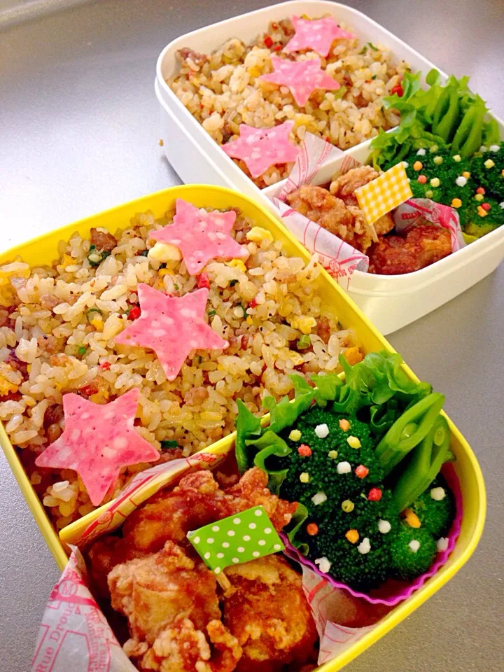 3/7 JC2双子チャーハン弁当|ミカさん