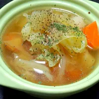 Snapdishの料理写真:余りの野菜で簡単ポトフ|みゅう♪さん