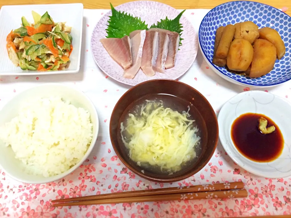 鰤の酢じめ＊里芋の煮っころがし|nao＊さん