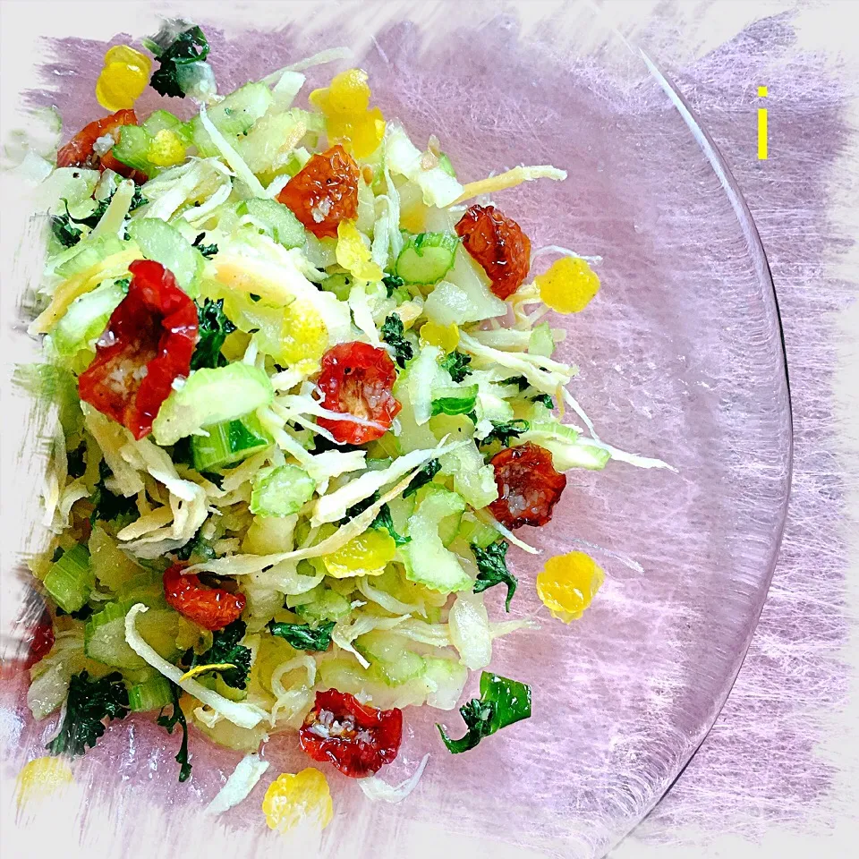 するめとセロリのサラダ風おつまみ 【Dried squid and celery salad】|izoomさん