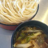 Snapdishの料理写真:熊谷の田舎っぺうどんの肉うどん(´ε｀ )|JUNさん