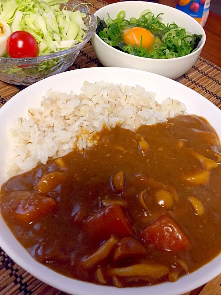 Snapdishの料理写真:きのこたっぷりヘルシー⁉︎カレー❤️|みっつさん