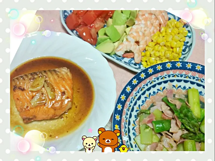 今日の晩御飯|うさぎさん