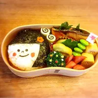 Snapdishの料理写真:✨初！わっぱ✨おかっぱちゃん🍙お弁当〜🌸