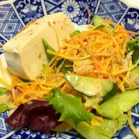 Tofu salad with sesame dressing|Leeanne Splattさん