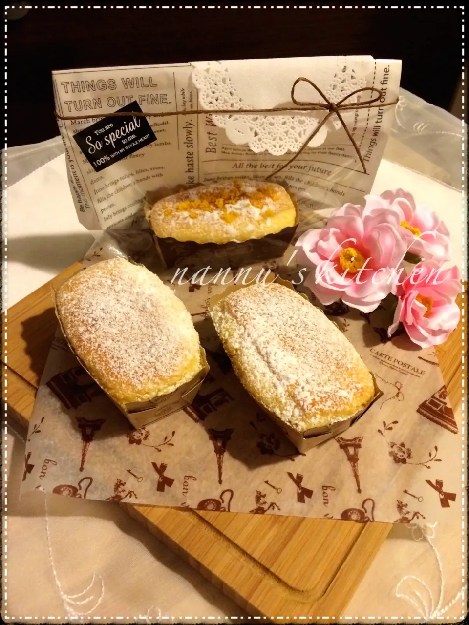 Snapdishの料理写真:nannu's kitchenさんの混ぜて焼くだけ！簡単チーズケーキ風ベイク #楽天レシピ|楽天レシピさん