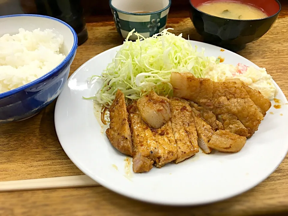 生姜焼き定食|chan mitsuさん