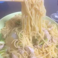 豚ロースのアスパラスタ|ズマッチさん