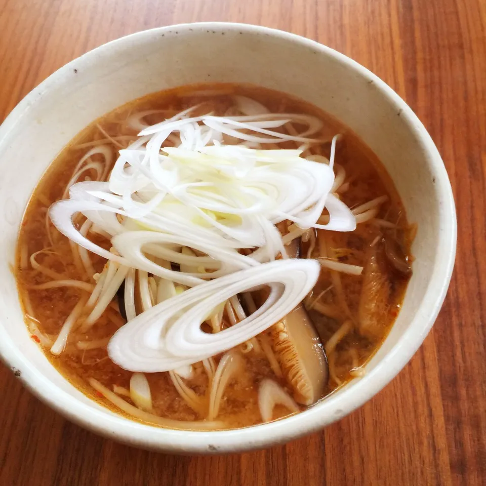 日曜日に作って食べた味噌ラーメン。|hoさん