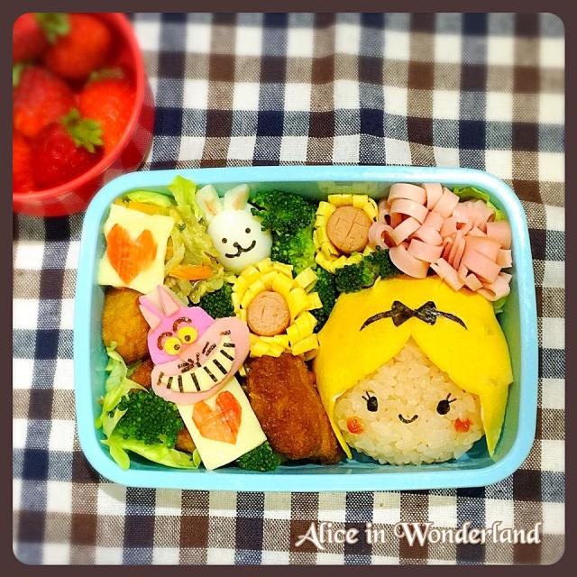 保存版 ネットで人気 アリスを使ったキャラ弁のレシピまとめ Snapdish スナップディッシュ