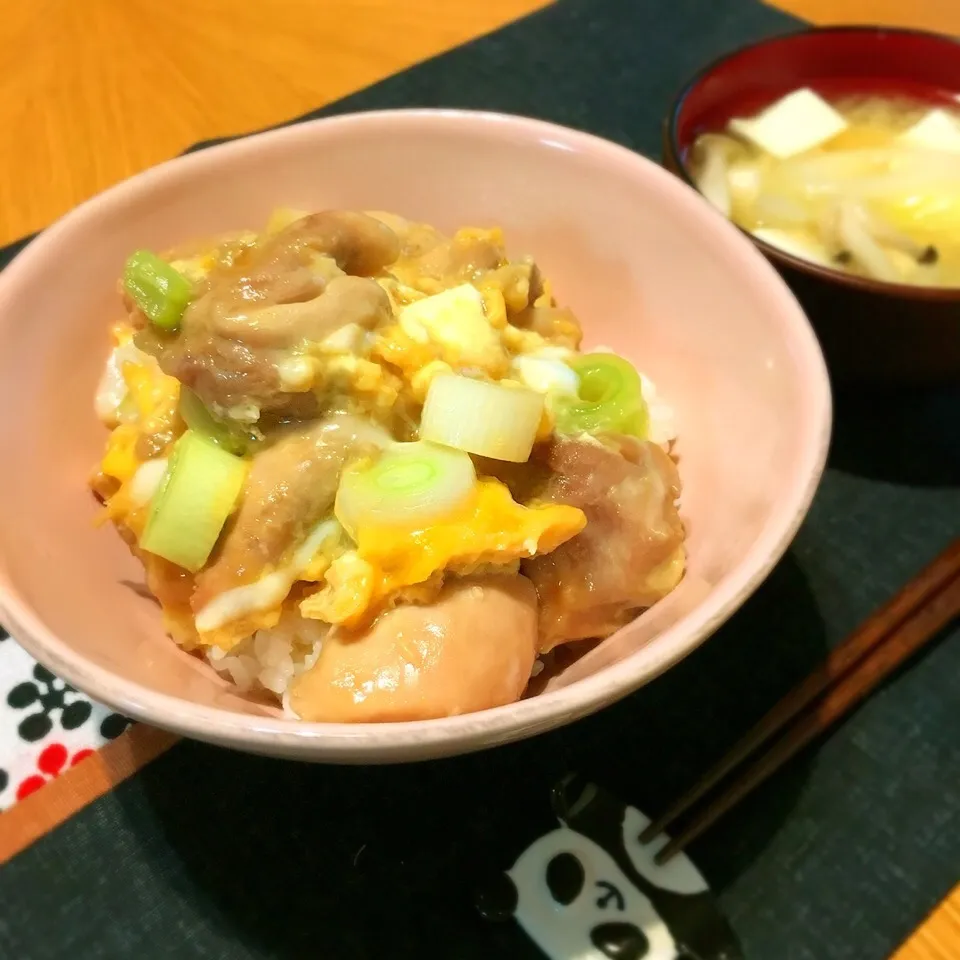 親子丼♡|もなかさん