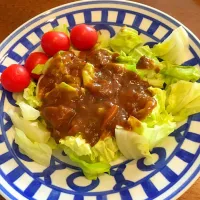 Snapdishの料理写真:野菜カレーキャベツでヘルシー満足💕|さきみやさん