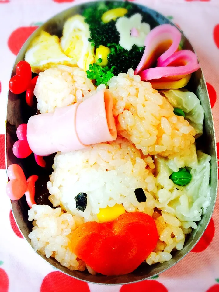 幼稚園、最後のお弁当♡|ゆっきー♪さん