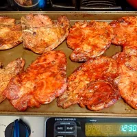 Barbecue Pork Chops|222Seaburyさん