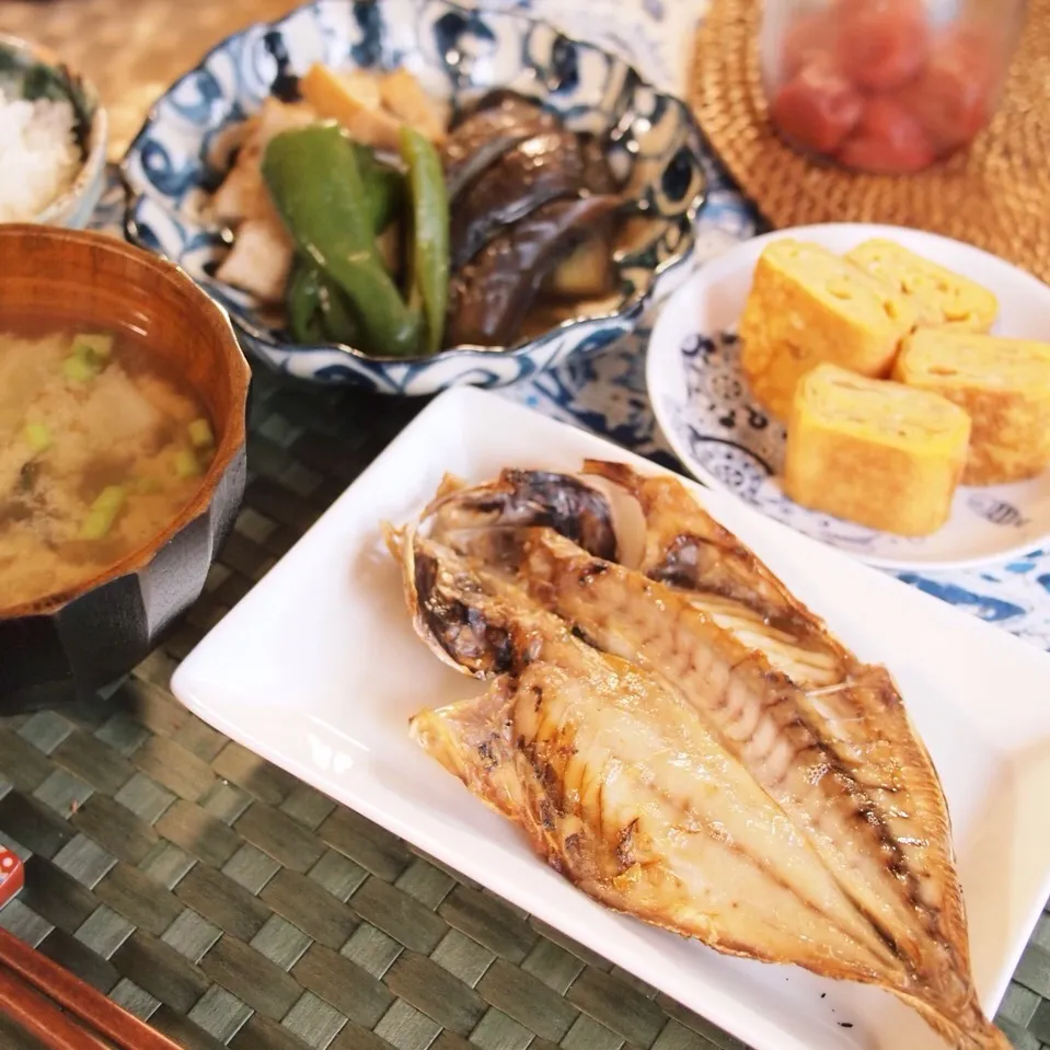 鯵の干物 朝ごはん|shizuhoさん