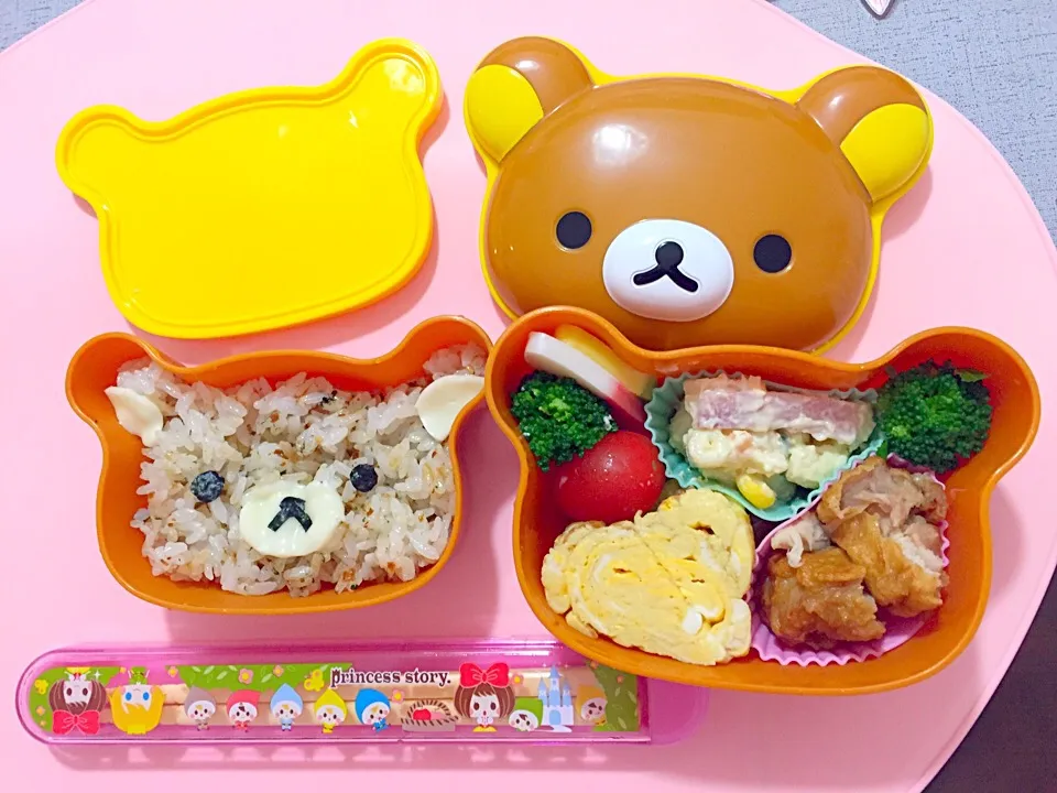 お弁当箱をGETしたので作った適当弁当！|Ikuさん