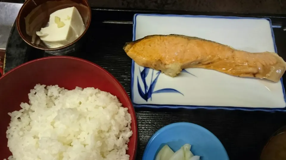 鮭塩焼き定食|かいさん