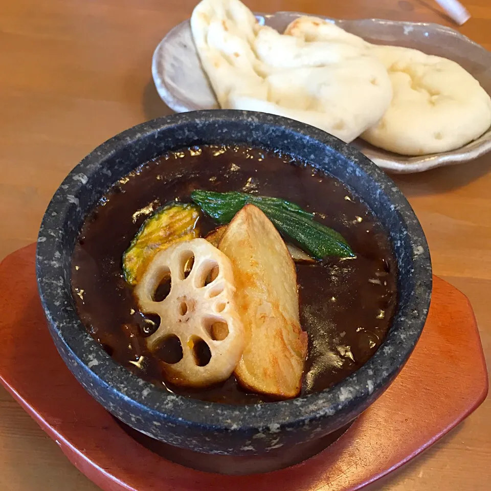 Curry'OHANA 牛すじ石焼きカレー 大辛|カウンター嬢さん