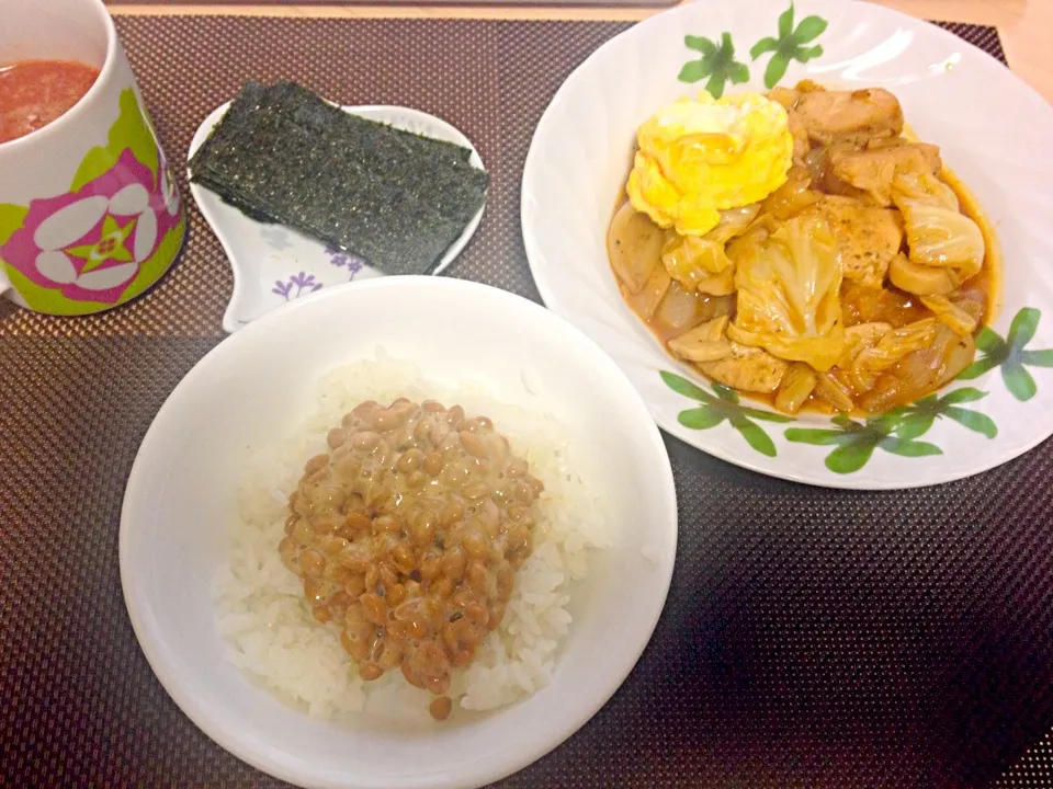 3月9日朝食兼昼食|ばぁさんさん